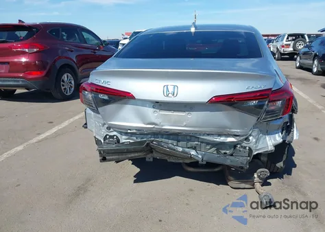 2023 Honda Civic Sport из США, поврежденный, VIN 2HGFE2F51PH552334